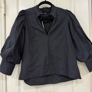Zara Black Blouse